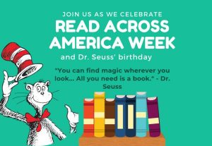 Read Across America week and Dr. Seuss birthday Quote