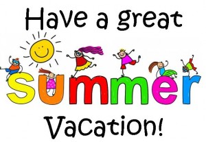 Have a great summer vacation