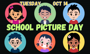 School Picture Day October 14